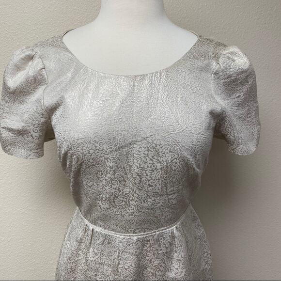 J. Crew Collection Dinah Gown in Natural 4 - Picture 5 of 9